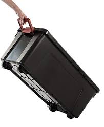 Caja Estanca con Ruedas 75L Negra