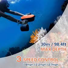 Scooter Acuático Eléctrico Doble Motor para Buceo y Snorkel