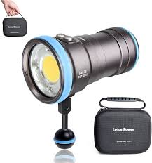 Linterna de Buceo LetonPower Seal CB - 4000 Lúmenes