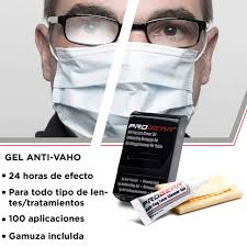 Gel Limpiador Antivaho Progear para Lentes