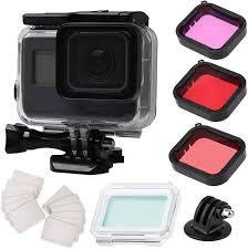 Accesorios GoPro Hero5: Funda Impermeable y Filtros de Buceo