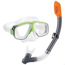 Intex - Tubo y Máscara de Buceo Surf Rider para Niños +8 Años