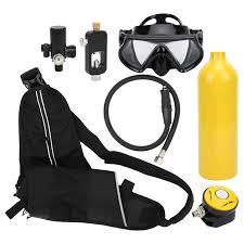 Kit de Buceo Portátil LMOLING 1L con Gafas y Tubo