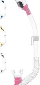 Cressi Minidry: Tubo de Snorkel Infantil Transparente