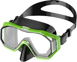Gafas de Natación y Buceo con Nariz de Vidrio Templado