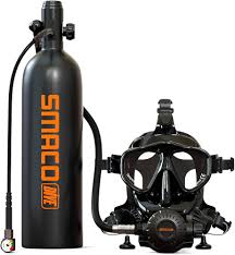 SMACO Mini Botella y Máscara de Buceo