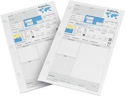 Repuestos de Páginas para Logbook de Buceo - 50 Inmersiones