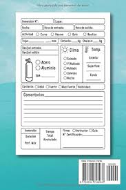 Cuaderno de Buceo: Registro de Inmersiones