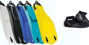 Aletas de Buceo SCUBAPRO Go Sport - Amarillo (38-39)