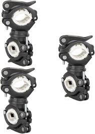 YARNOW Soporte de Linterna 360° para Bicicletas - Pack de 3