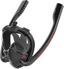 Máscara de Snorkel de Cara Completa con Respirador Doble