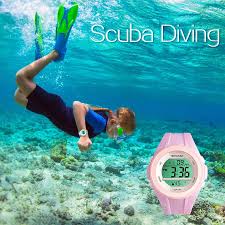 Reloj Deportivo Femenino Impermeable con Cronómetro y Despertador