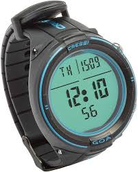 Ordenador de Buceo Cressi Goa Unisex - Negro/Azul