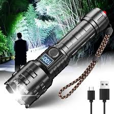 Linterna LED Alta Potencia Recargable