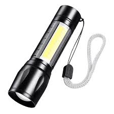 Linterna LED USB Recargable de Alta Potencia