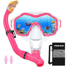 Set de Gafas y Tubo de Snorkel Panorámico para Niños