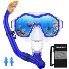 Set de Gafas y Tubo de Snorkel para Niños 180°