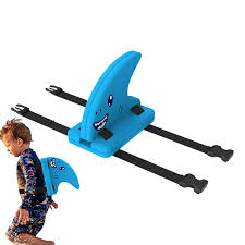 Flotador Ajustable para Niños - Ayuda de Natación Aleta de Tiburón