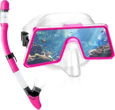 Kit de Snorkel Infreecs: Gafas y Tubo con Vista Panorámica
