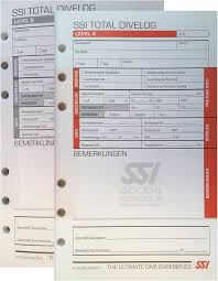SSI DiveLog Nivel 4-5: Registro de Buceo