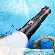 Linterna de Buceo LED Recargable 3000 Lúmenes