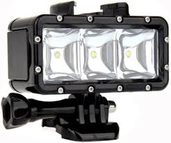 Foco de Buceo LED Impermeable para GoPro