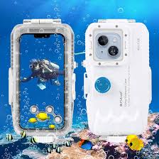 Funda de Buceo Profesional PULUZ Impermeable con Válvula