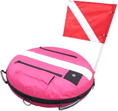 Boya Inflable Rosa para Esnórquel y Buceo