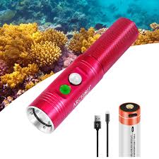 ARCHON V10S: Linterna Subacuática de 1200 Lúmenes