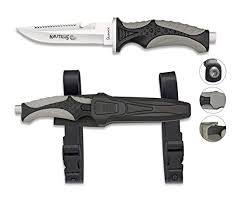 Cuchillo Submarinismo Nautilus Albainox 32351 - Negro