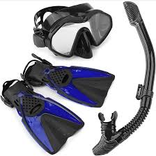 Conjunto de Snorkel y Aletas Ajustables