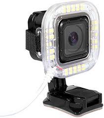 Linterna LED USB MYAMIA 1.9W 160LM para GoPro Hero - 38 Piezas
