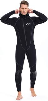 Traje de Neopreno Ultra Elástico 5 mm para Invierno