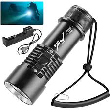 Linterna de Buceo WholeFire 8000 Lúmenes IPX8