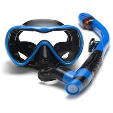 Máscara de Buceo Completa con Gran Marco y Antiempañante