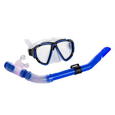 Máscara de Buceo Endless EL1015 con Sistema de Respiración Seco - Negra