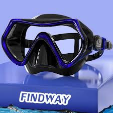 Gafas de Buceo Unisex Findway: Visión Panorámica y Diseño Moderno