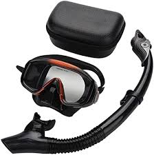 Set de Snorkel para Adultos con Máscara Anti-Niebla y Cristal Templado