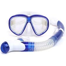 Máscara de Buceo y Snorkel Antivaho con Cristal Templado