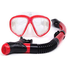 Máscara de Buceo y Snorkel Antivaho con Cristal Templado
