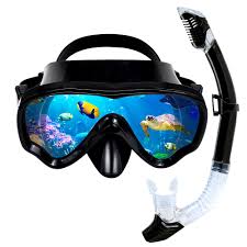 Conjunto de Buceo para Hombre: Máscara y Tubo de Snorkel