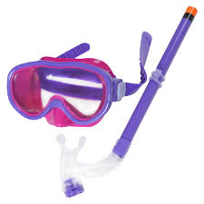 Juego de Esnórquel Infantil: Gafas y Tubo para Buceo