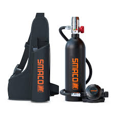 SMACO Mini Botella de Oxígeno para Buceo - Portátil y Eficaz