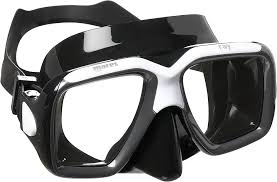 Máscara de Snorkel Mares Aquazone Ray para Adultos - Antracita/Negro