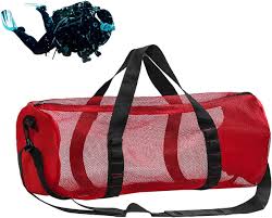 Bolsa de Buceo Extra Grande de Malla Plegable