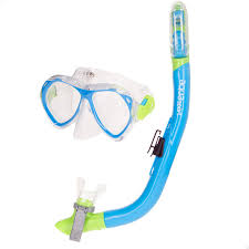 Set de Gafas de Buceo con Soporte para Cámara