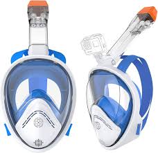 Máscara de Snorkel Unisex para Adultos con Visibilidad Total