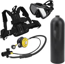Tanque de Buceo Portátil HELEVIA 4L