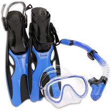 Set de Snorkel OXA: Tubo y Gafas para Buceo Submarino