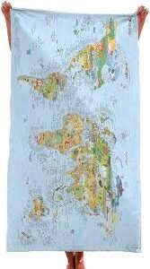 Toalla de Playa Microfibra para Buceo - Awesome Maps